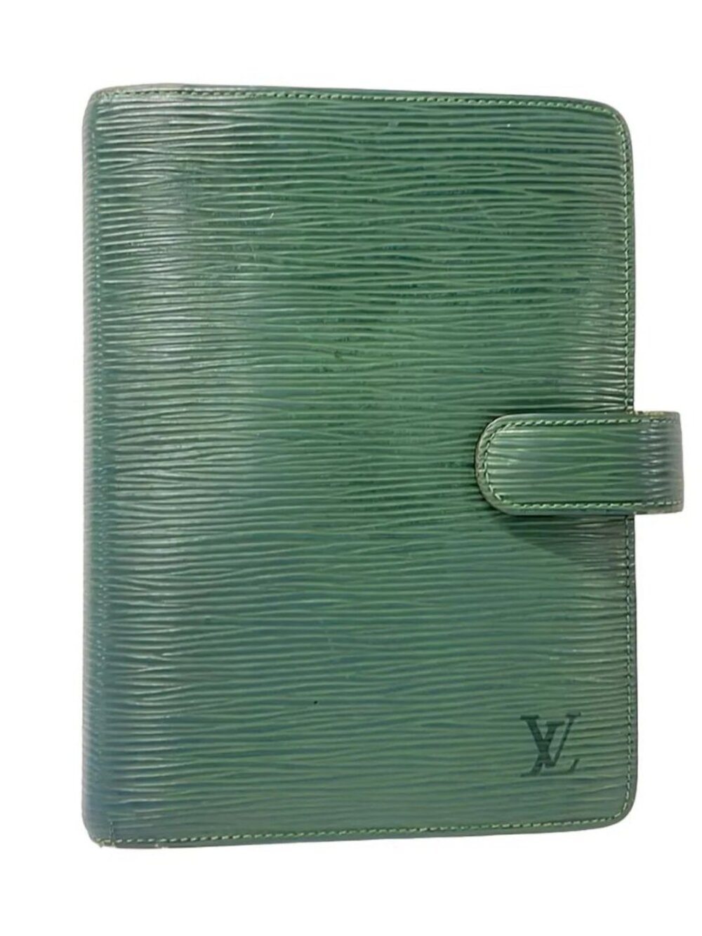 LOUIS VUITTON Agenda MM R20044 Borneo Green Epi SP0936 Agenda Leather